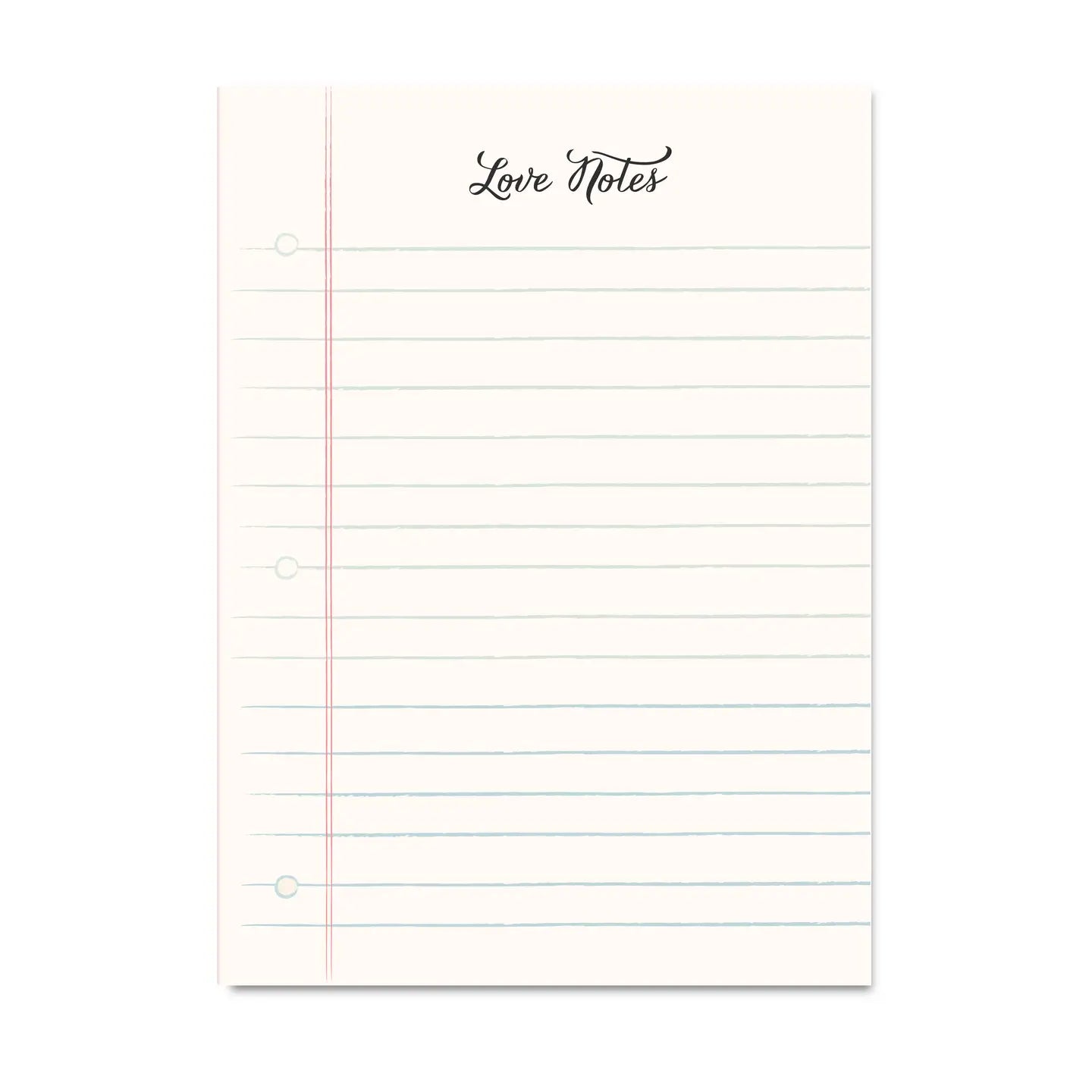 Love Notes Notepad