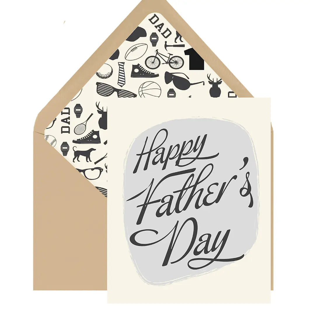 Father's Day Graphics Greeting Card