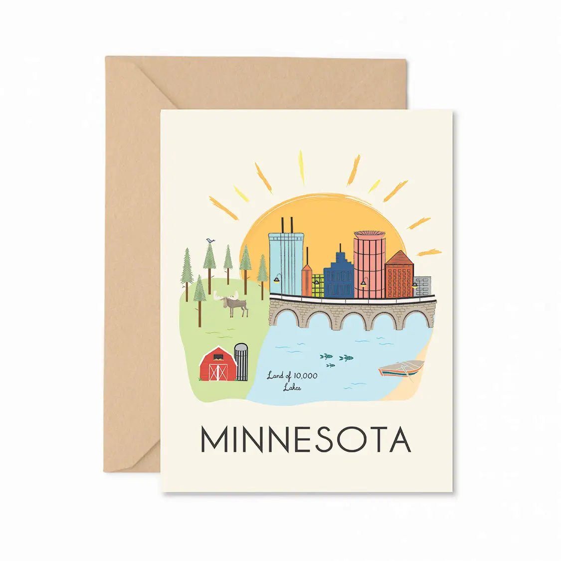 Minnesota Greeting Card