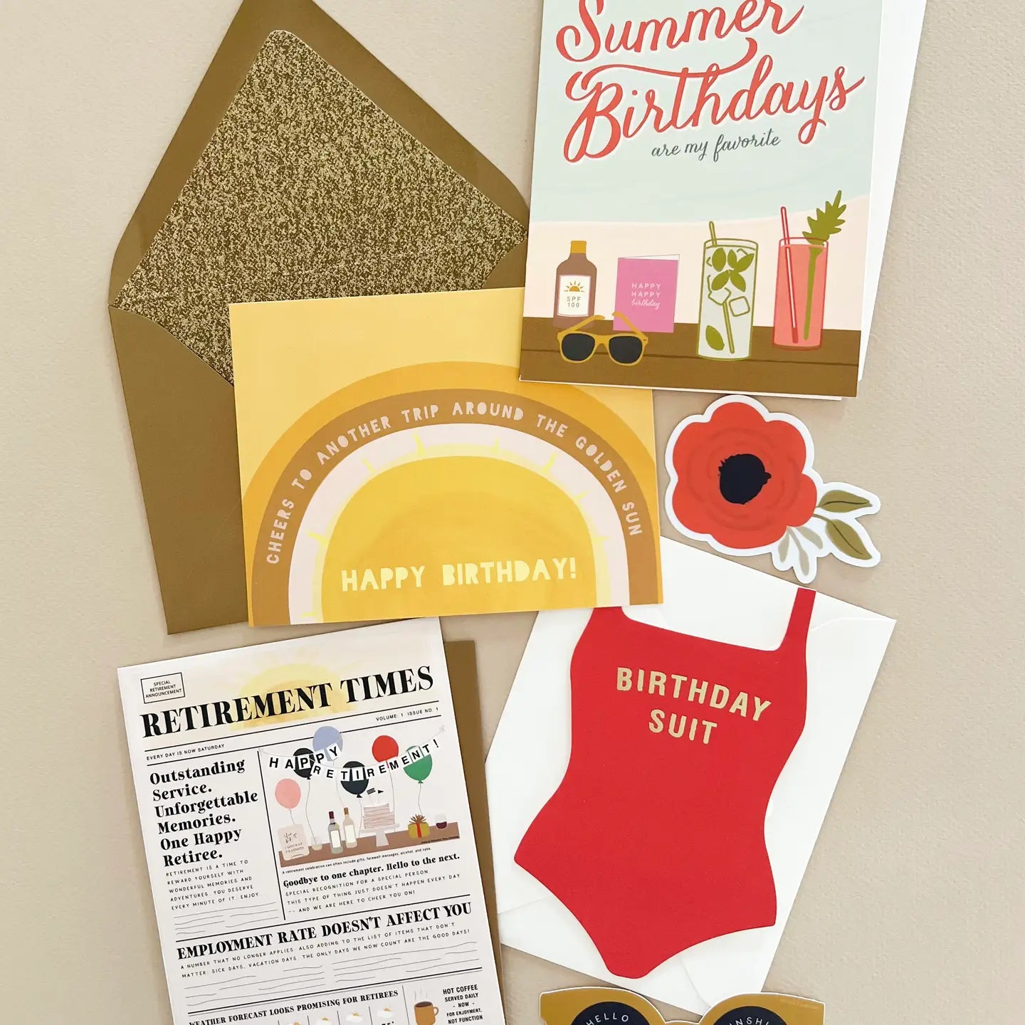 Retirement Times Greeting Card