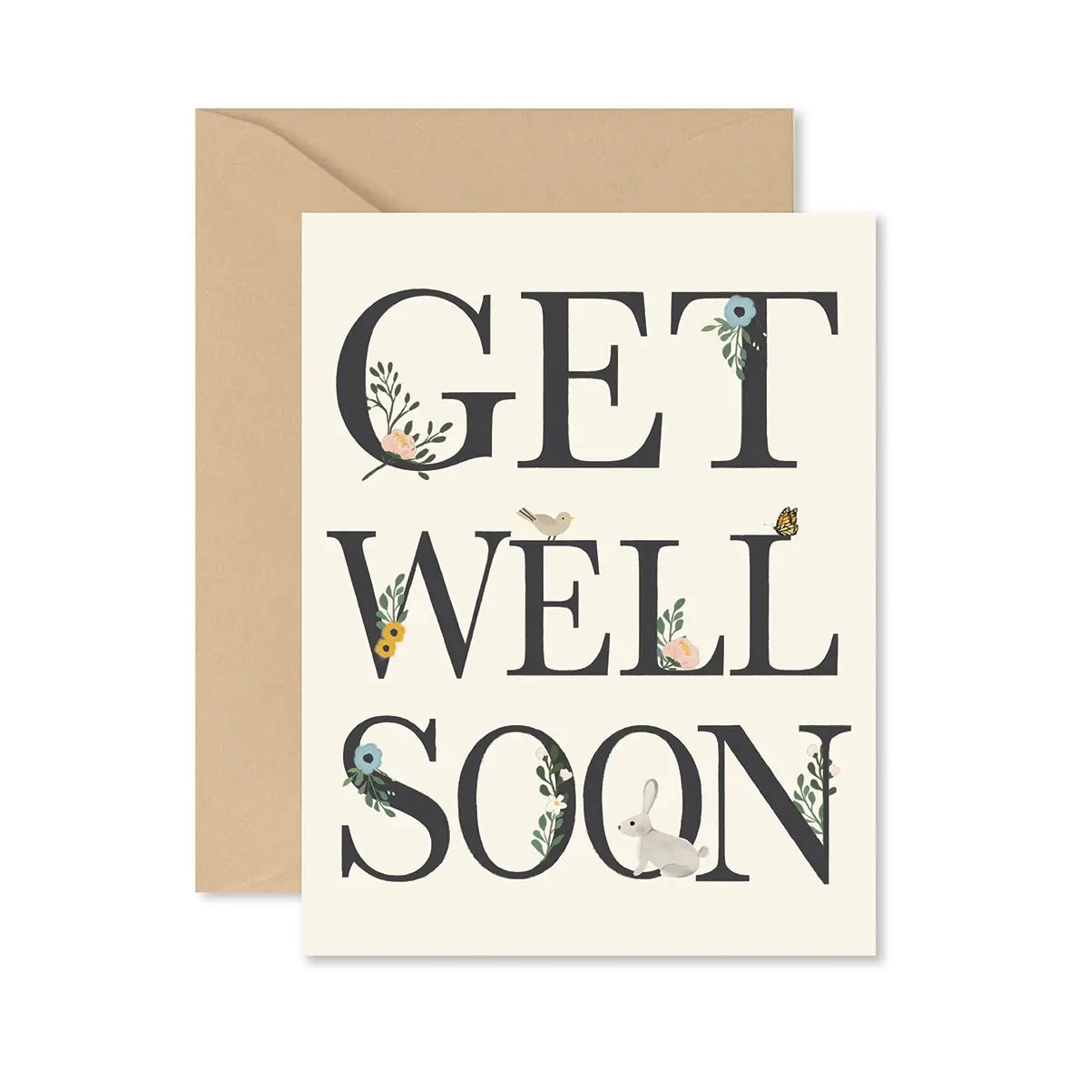 Get Well Soon Sympathy Greeting Card