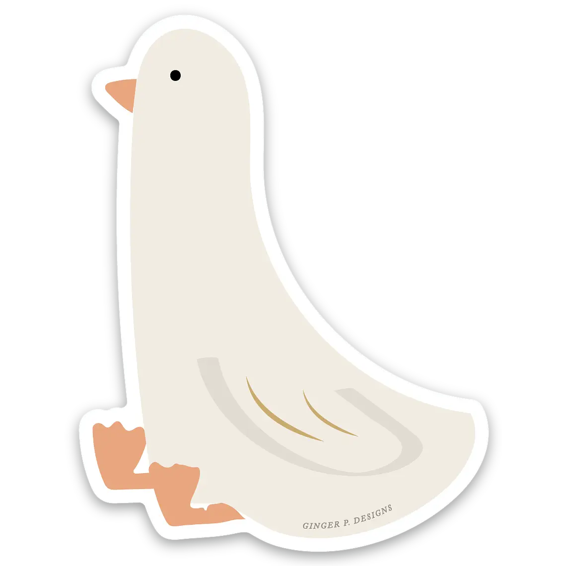 Goose Vinyl Sticker