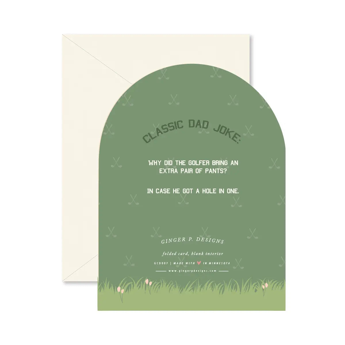 Fore Dad Father's Day Greeting Card