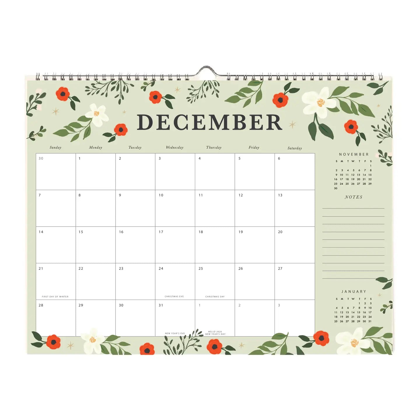 2026 Ginger P. Designs Appointment Calendar