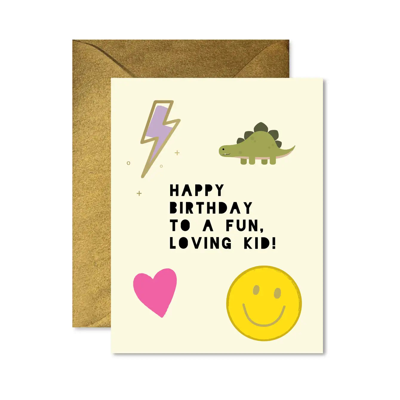 Fun Loving Kid Birthday Greeting Card