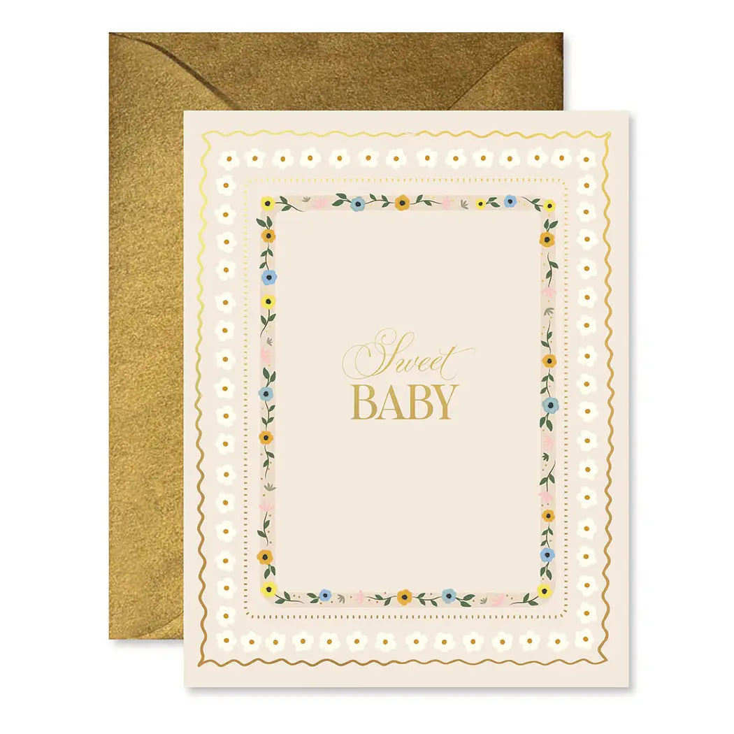 Sweet Baby Album Greeting Card
