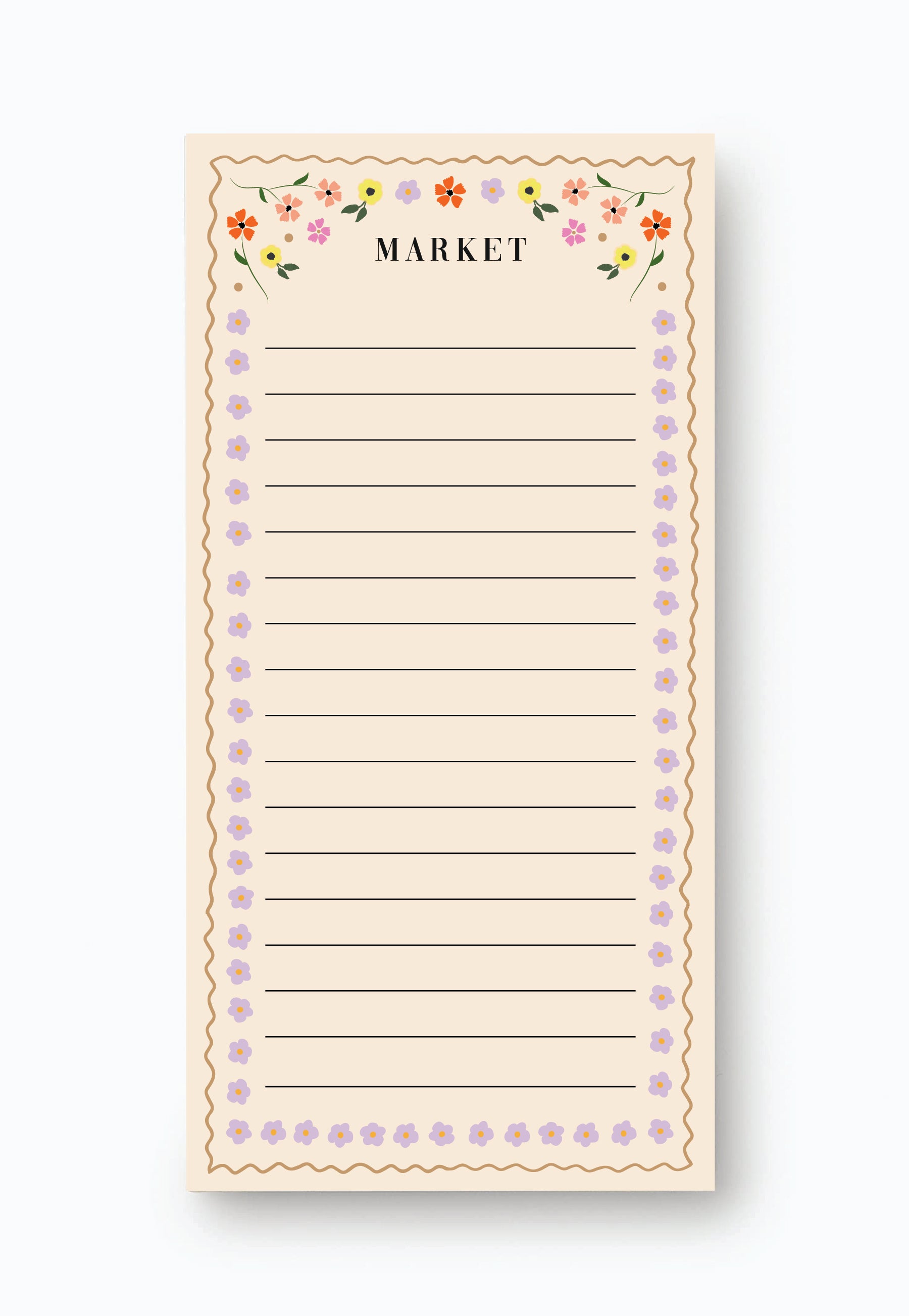 Mosaic Floral Market Pad