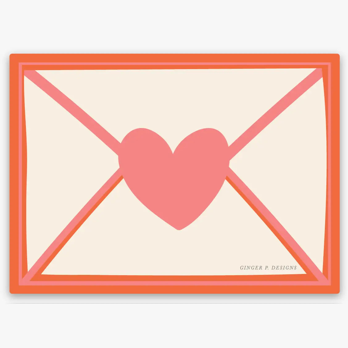 Love Letter Vinyl Sticker