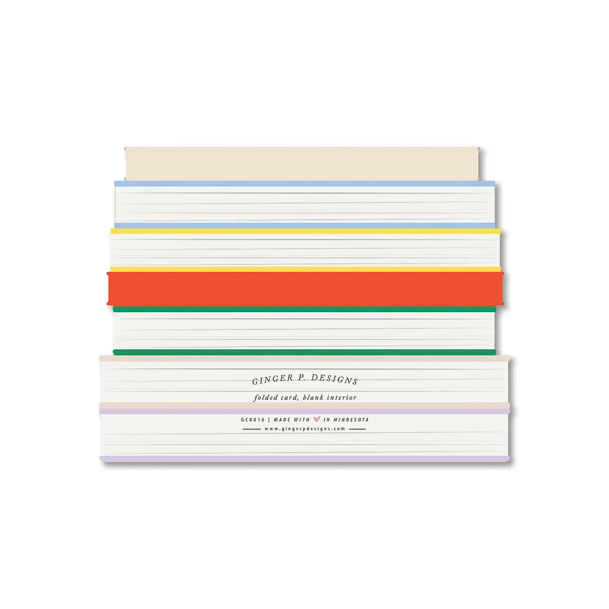 Baby Books die-cut folded Greeting Card