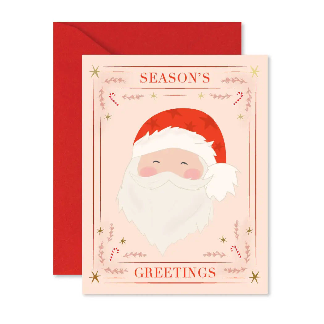 Santa Frame Greeting Card