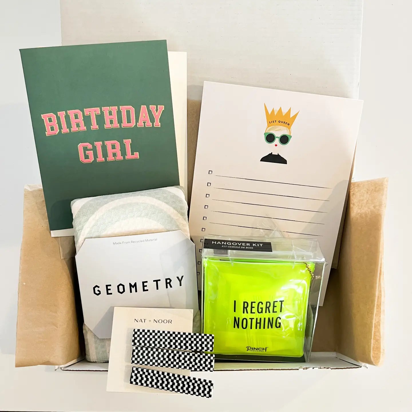 Birthday Girl University Greeting Card