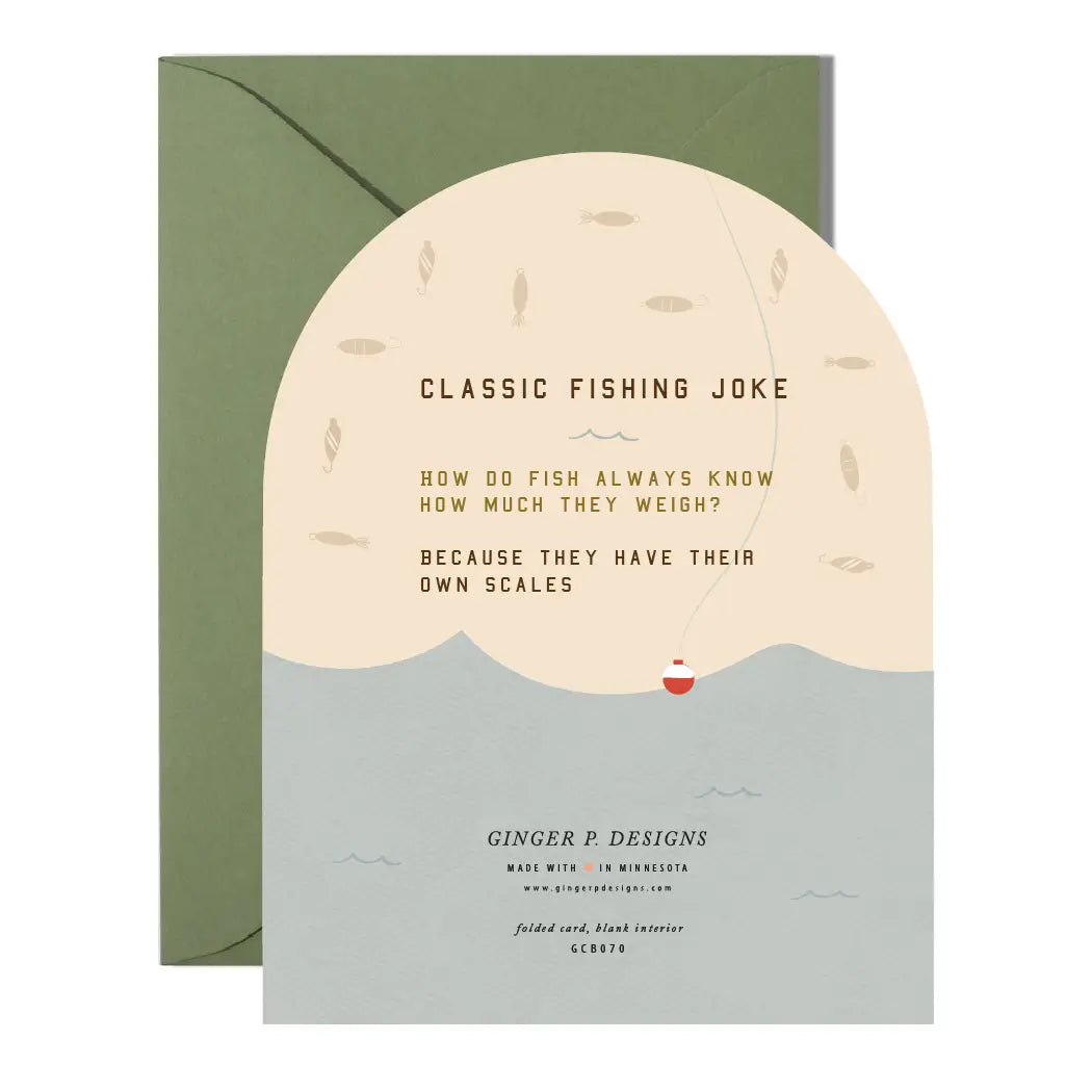 Fishing Reely Good Birthday Greeting Card