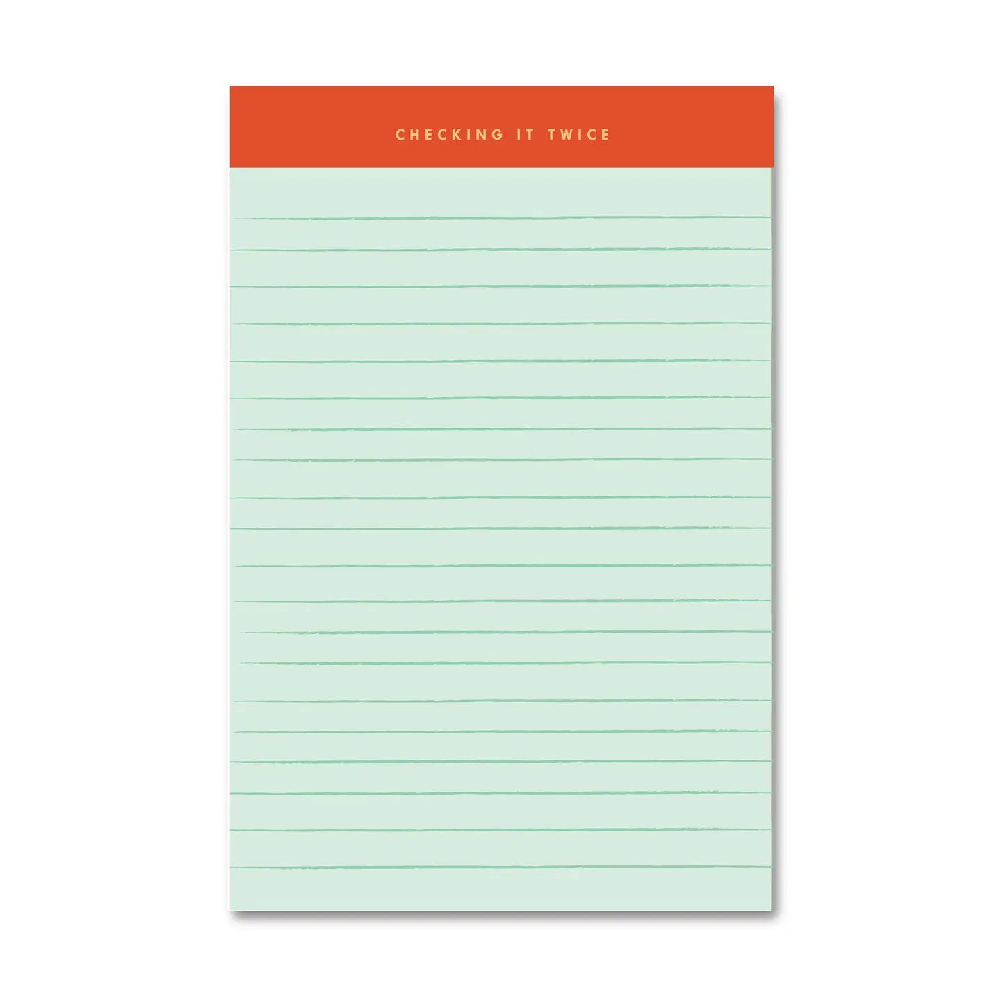 Checking It Twice Memo Notepad