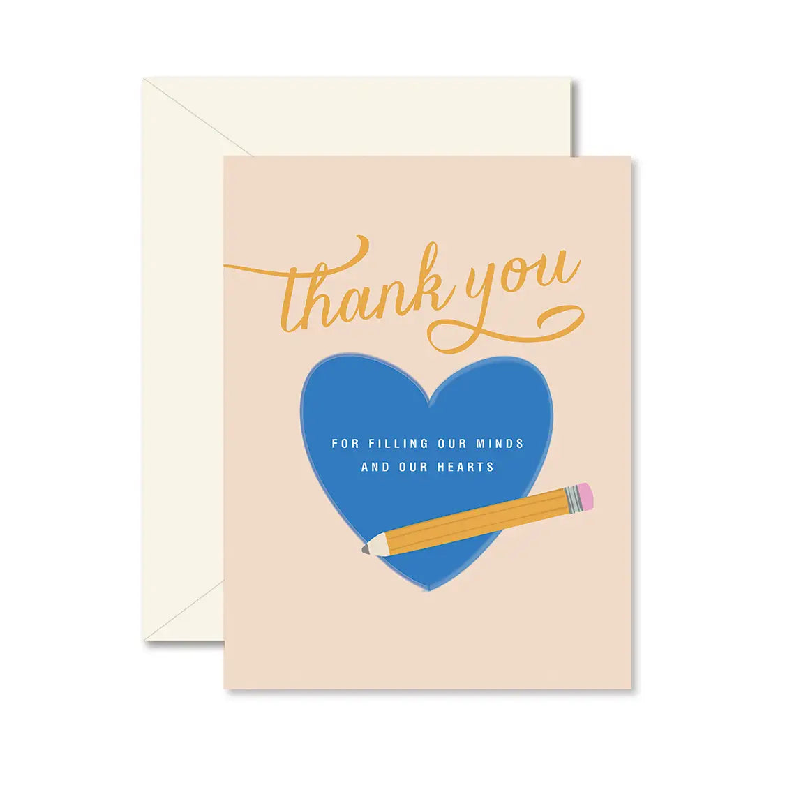 Filling Our Hearts Teacher Greeting Card