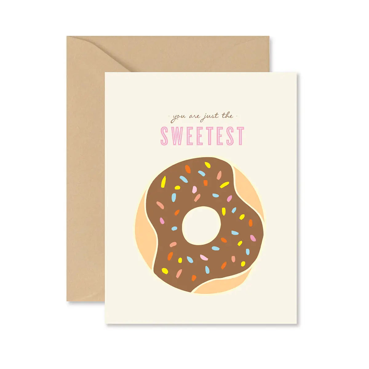 Sweetest Donut Thank You Greeting Card