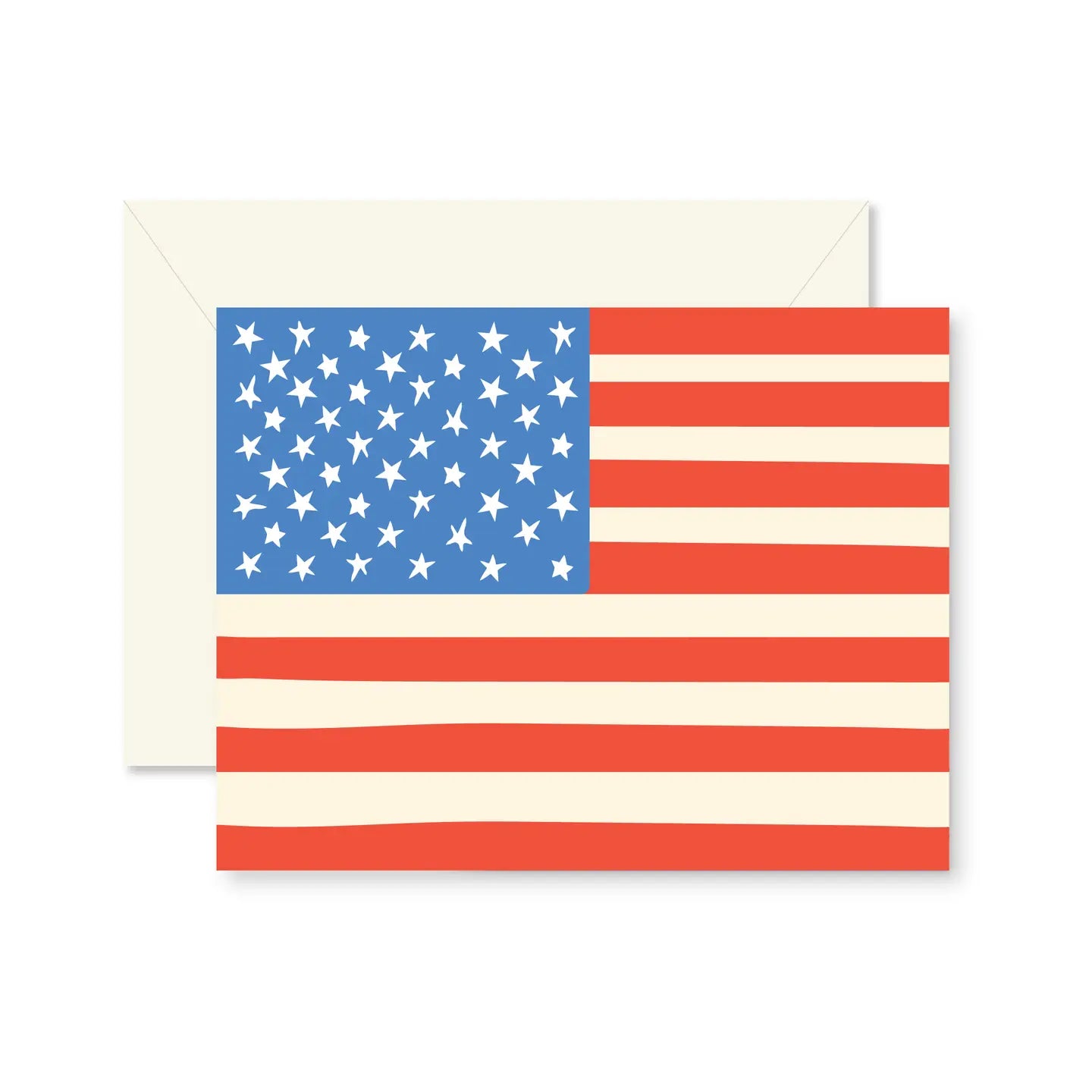 American Flag Greeting Card