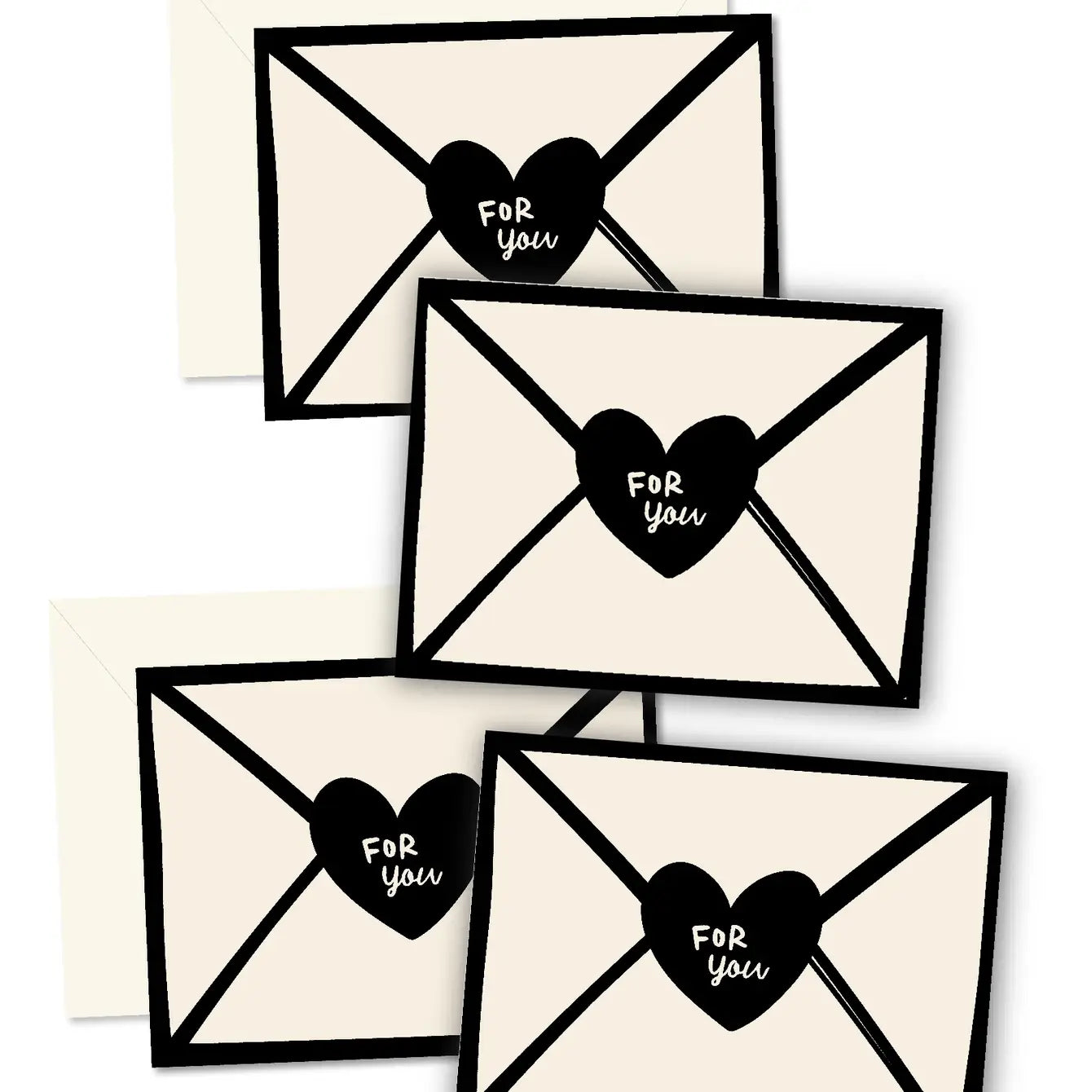 For You Love Letter Greeting Cards Boxed Set