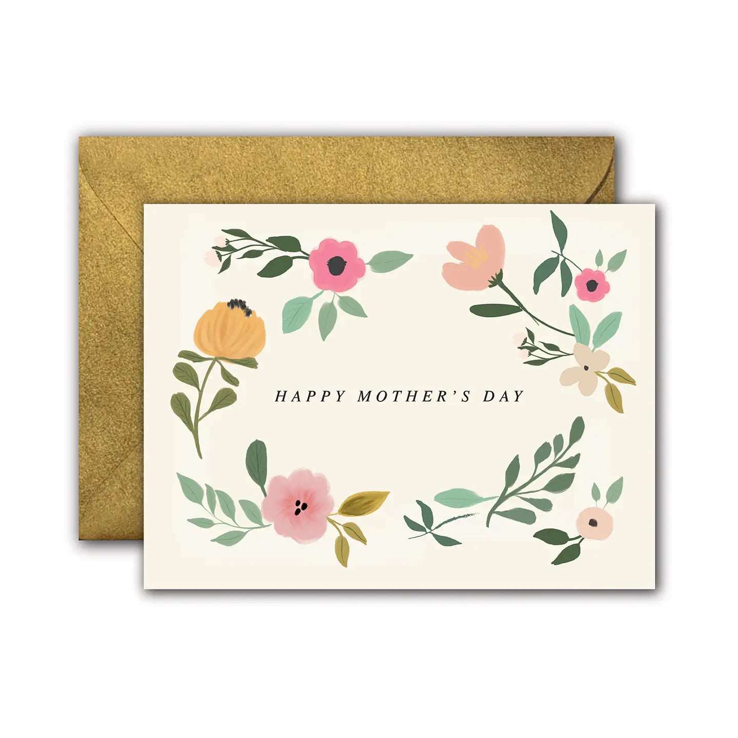 Mother's Day Floral Greeting Card