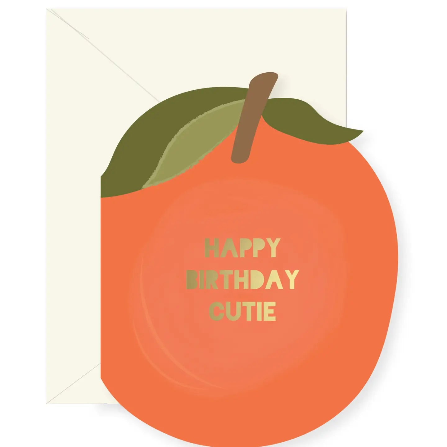 Cutie Birthday die-cut Greeting Card