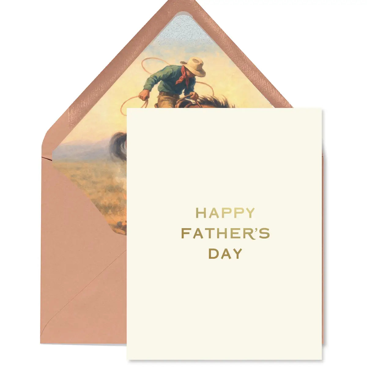 Father's Day Rodeo Greeting Card
