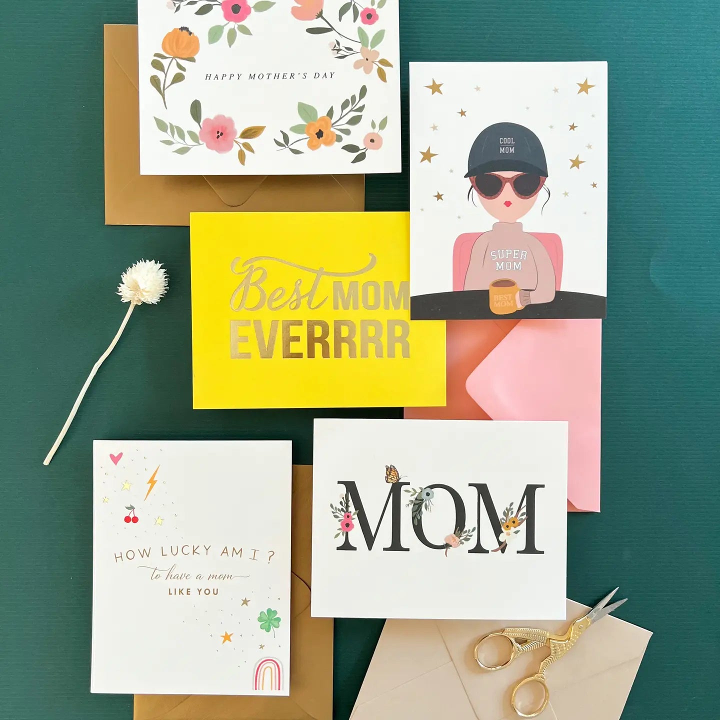 Best Mom Everrrr Greeting Card