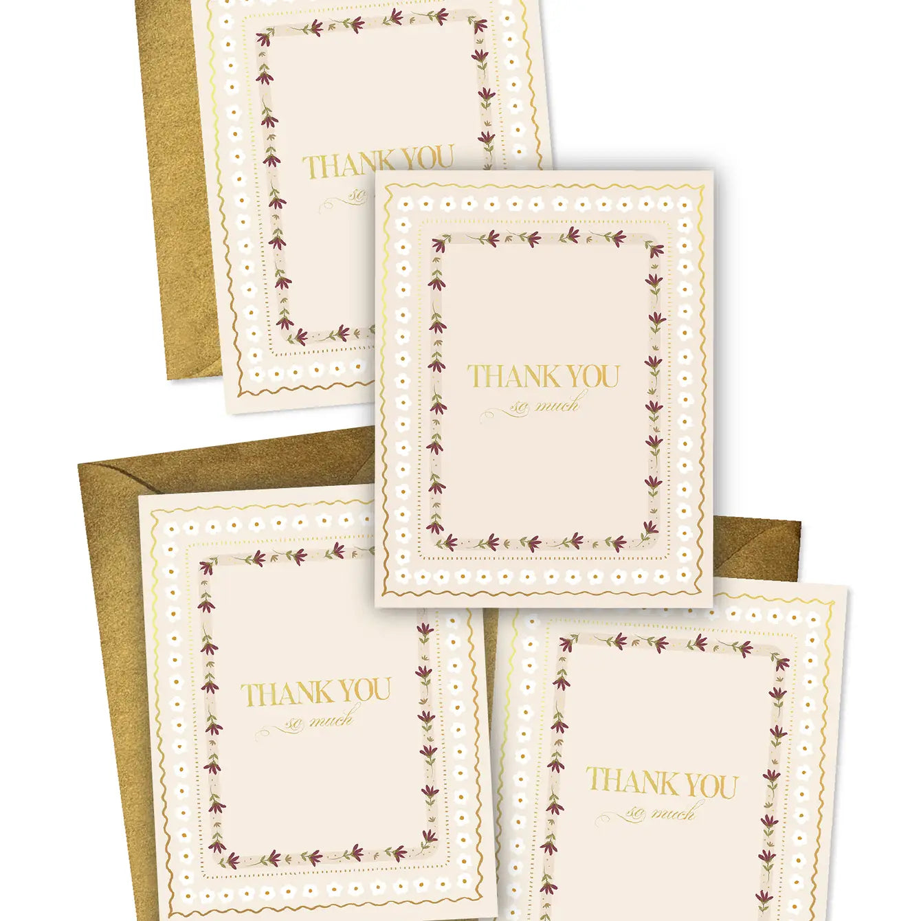 Thank You Album Greeting Cards Boxed Set