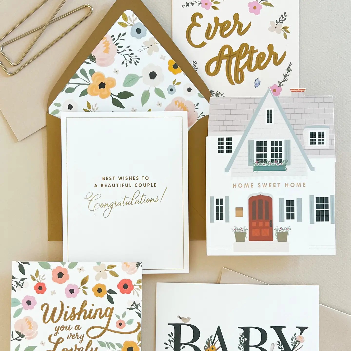 Beautiful Couple Wedding Greeting Card