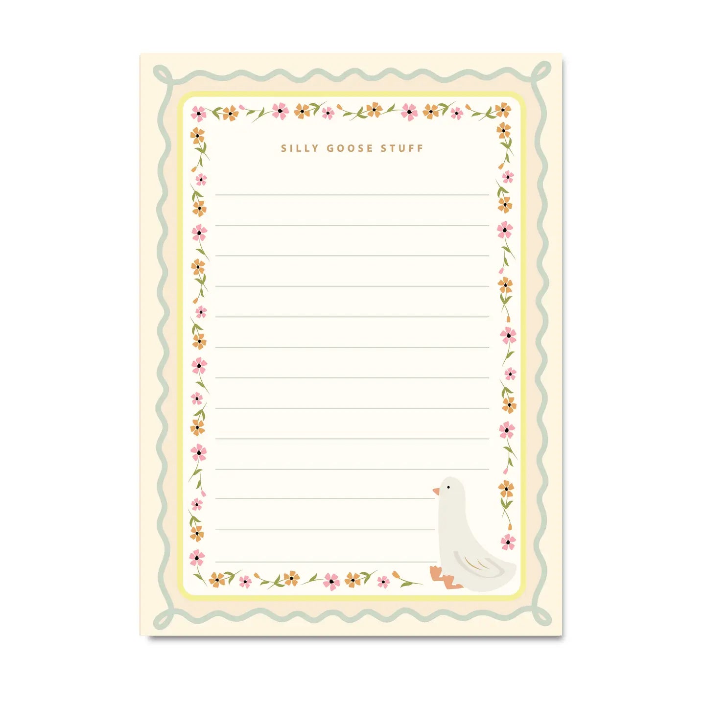 Silly Goose Stuff Notepad