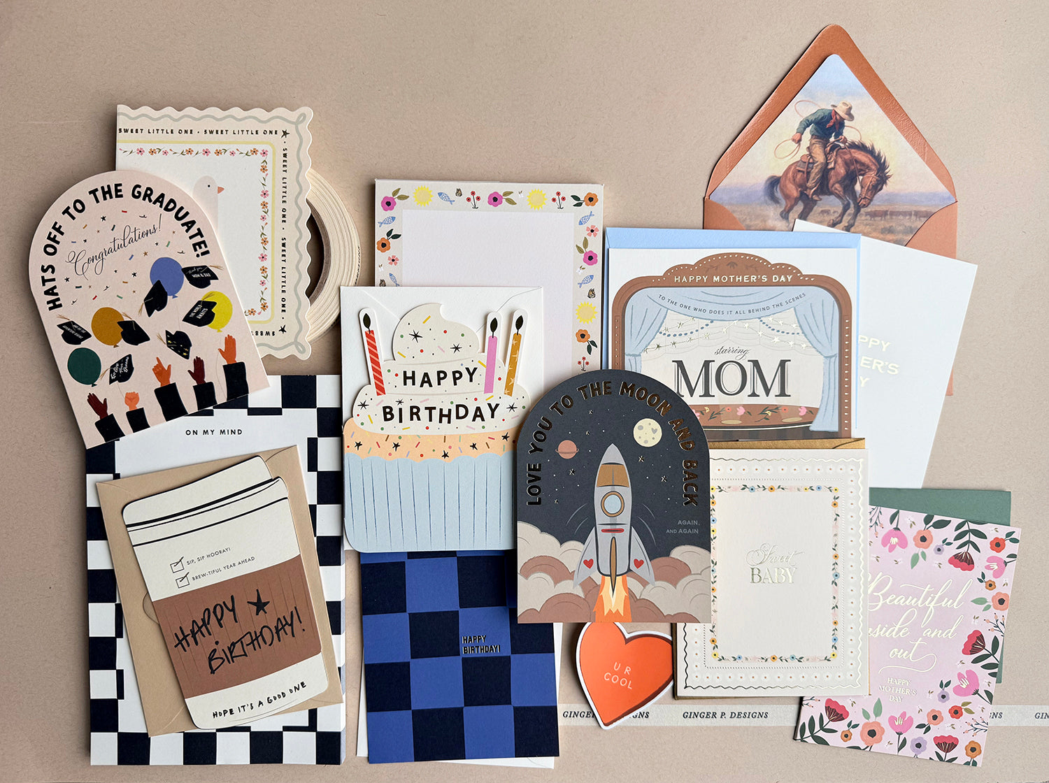 Modern and Fresh paper goods | Ginger P. Designs | United States