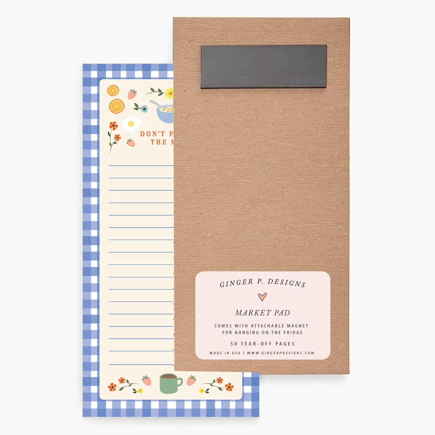 Don't Forget The Milk Market Pad