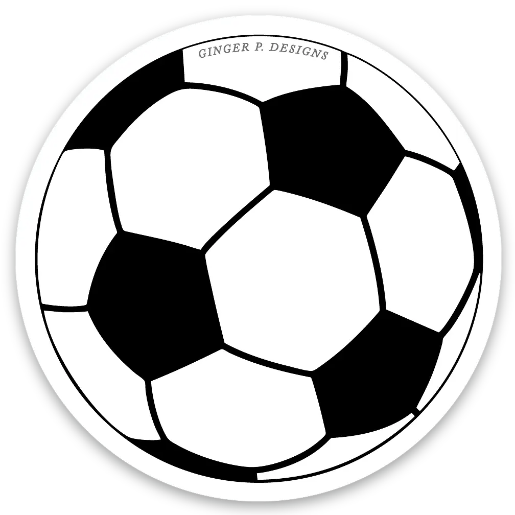 Soccer Vinyl Sticker