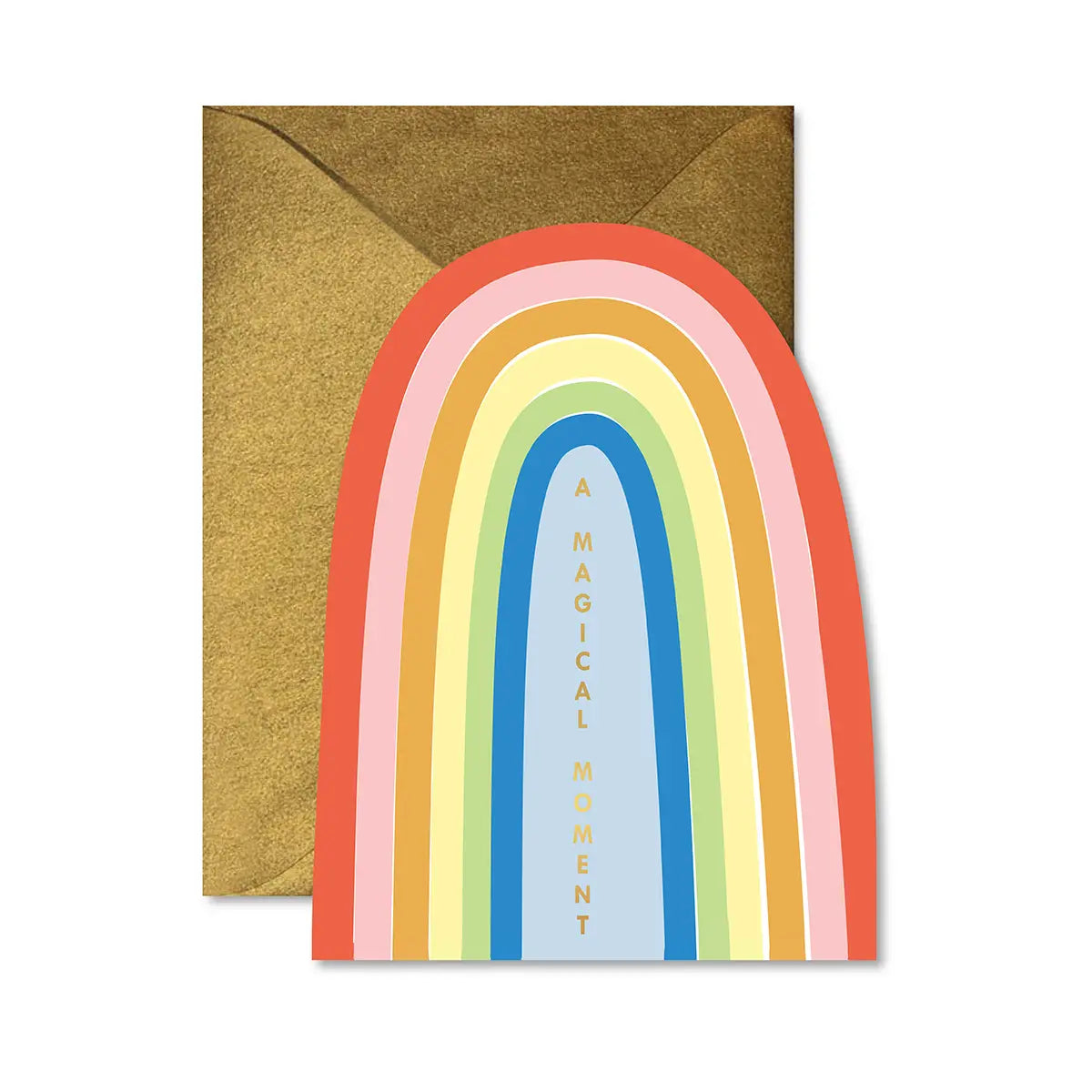 Magical Moment die-cut folded Greeting Card